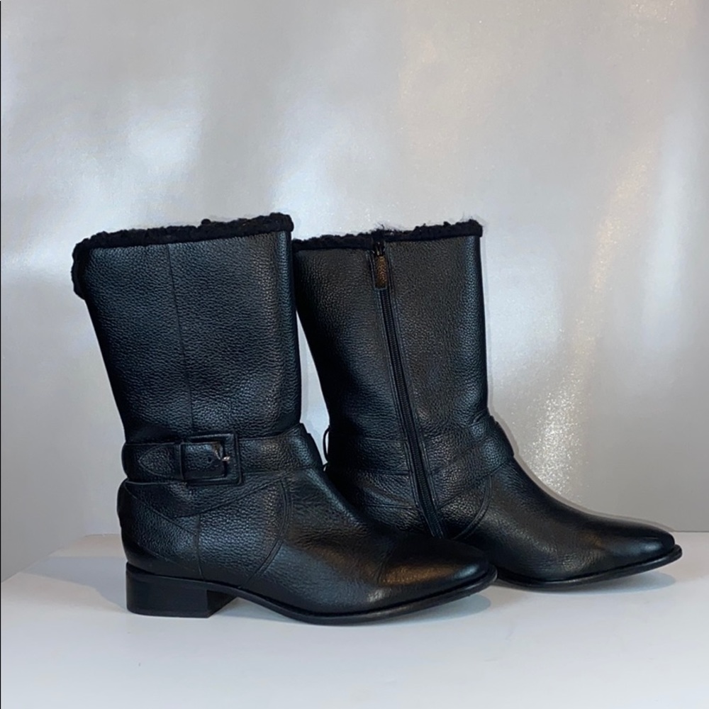TALBOT 11” LEATHER BOOTS